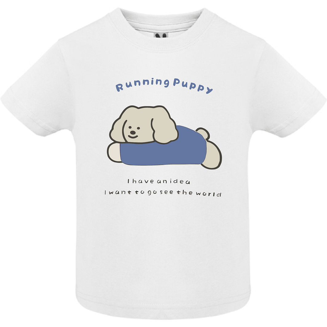 Running puppy