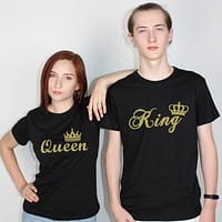 Tricouri pentru cupluri - Queen/King