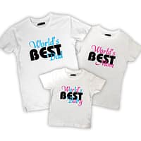 Set tricouri familie - Best Family