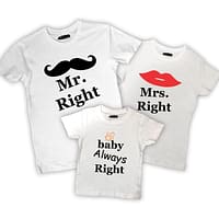 Set tricouri familie - Right Family
