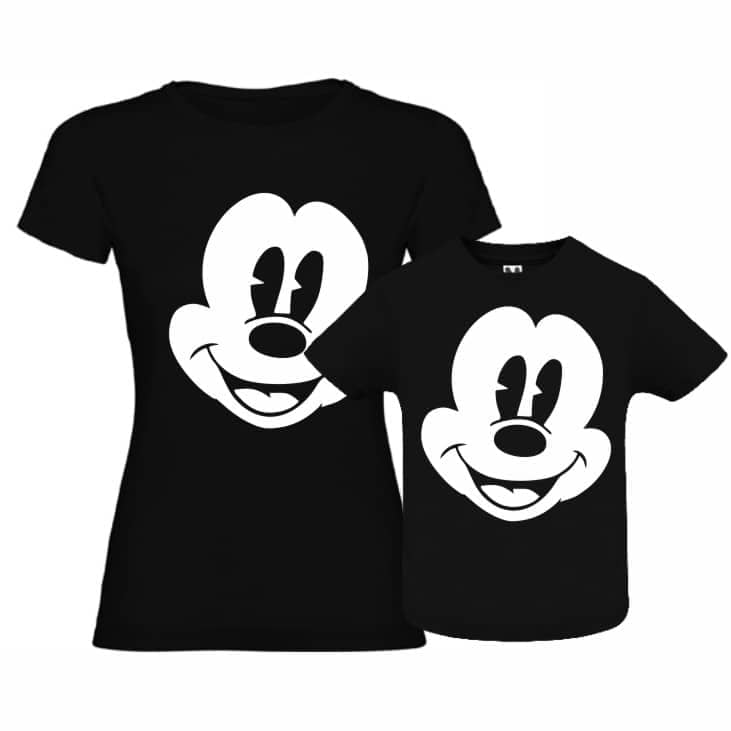 Set tricouri mamă fiu - Baby mouse