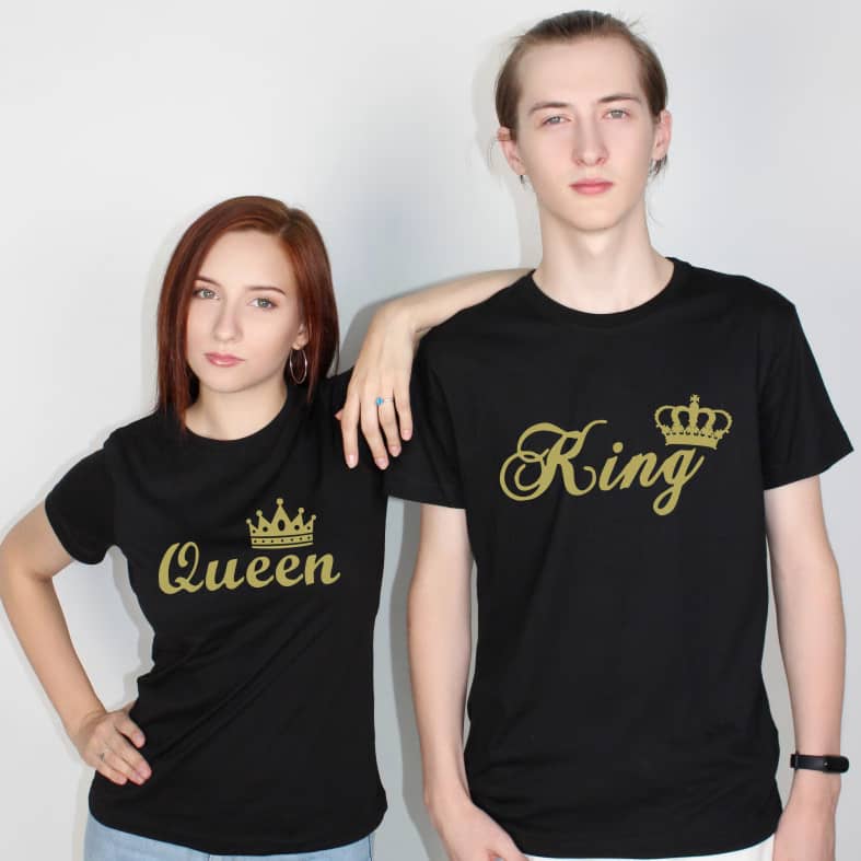 Tricouri pentru cupluri - Queen/King