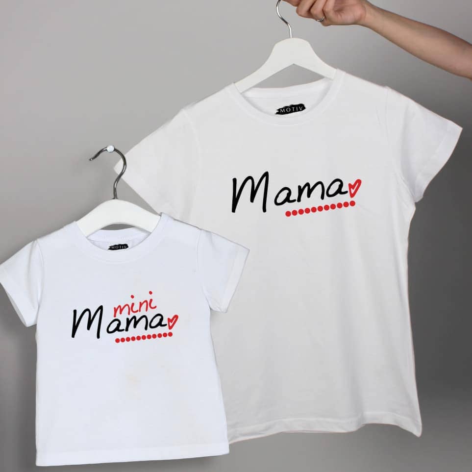 Set de tricouri mamă fiică - MiniMama
