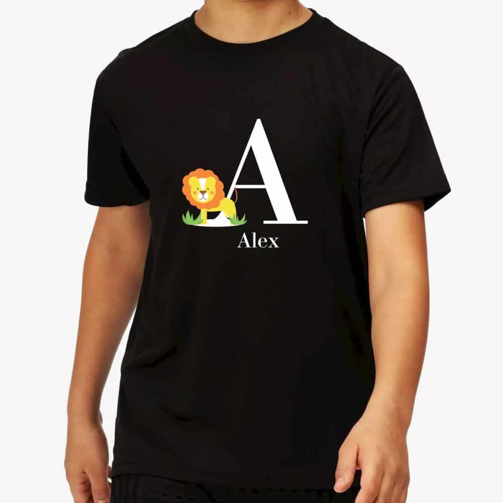 Tricou pentru băiețel personalizat cu nume