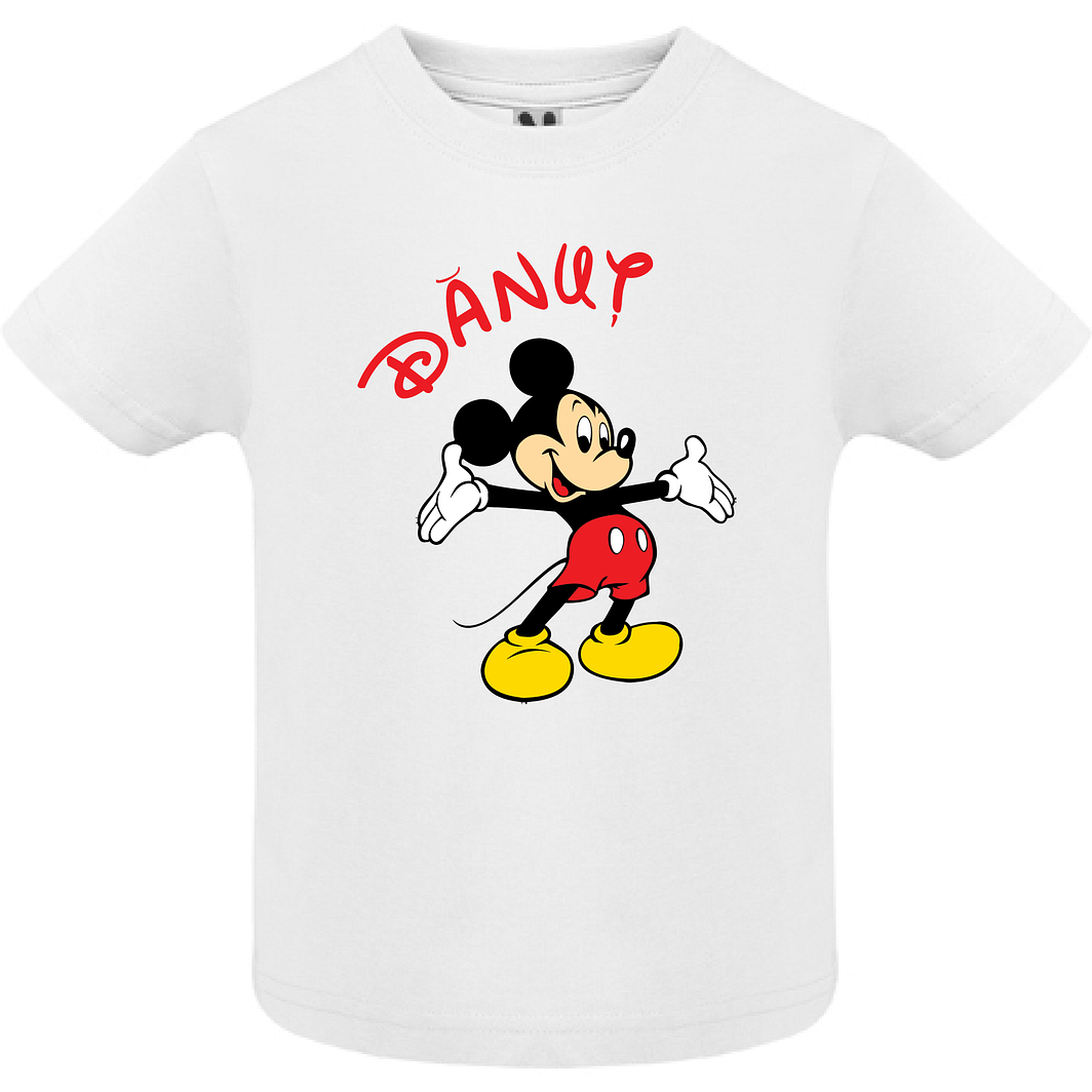 Tricou copil - Mickey cu nume
