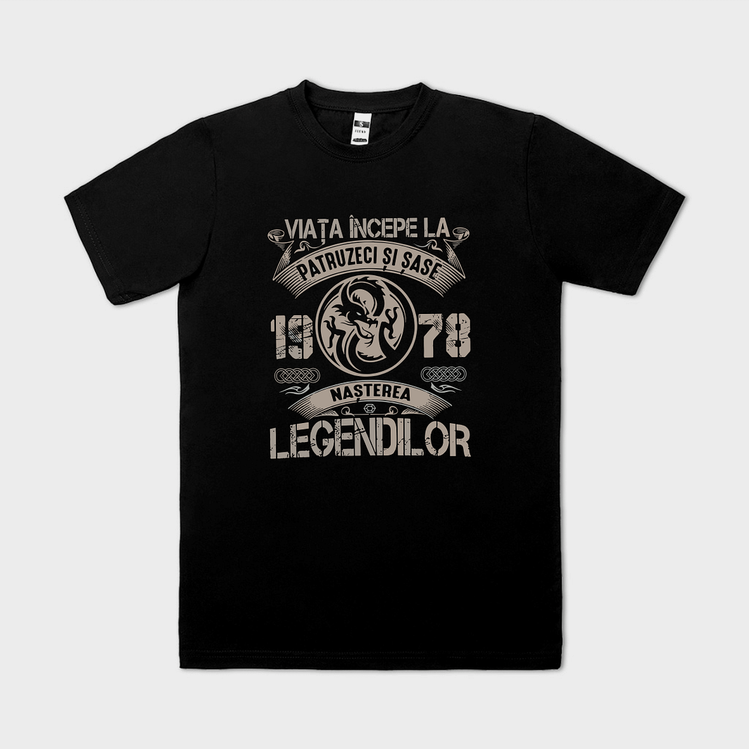 Tricou personalizat NAȘTEREA LEGENDELOR