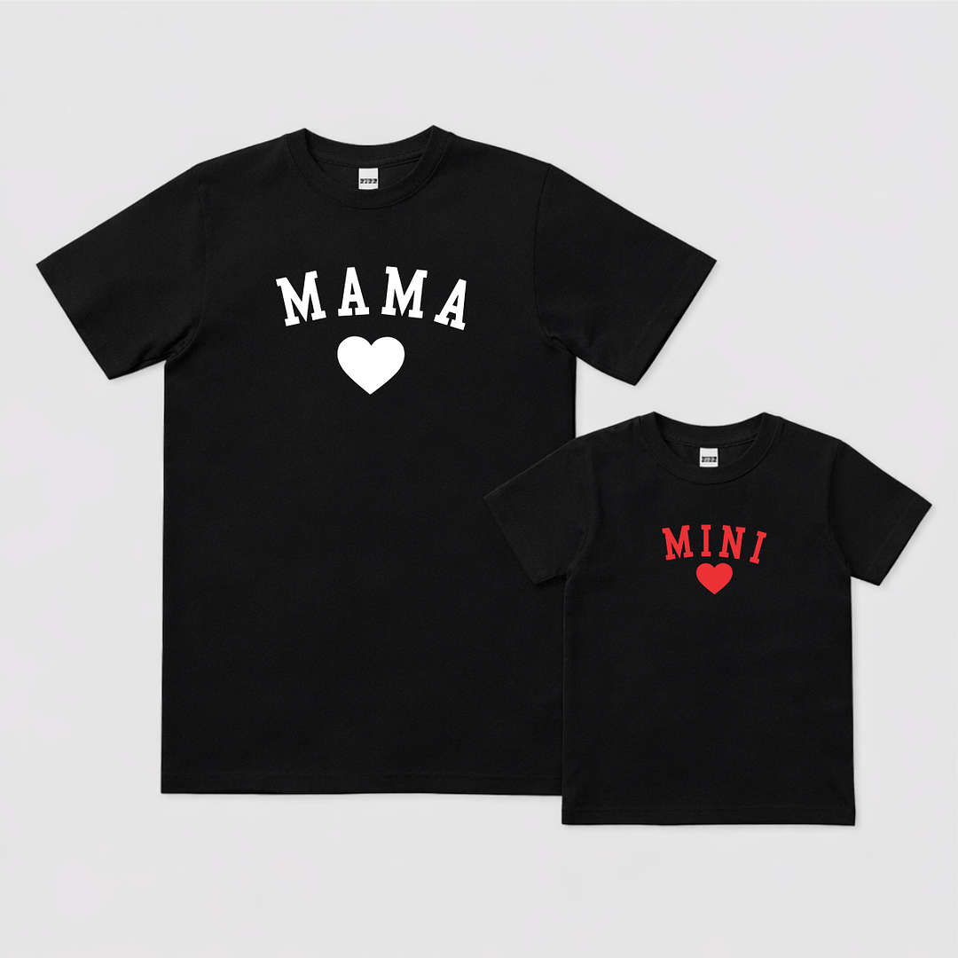 Set tricouri mami și mini