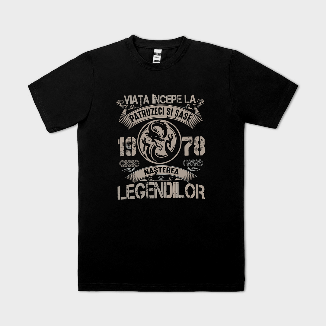 Tricou personalizat NAȘTEREA LEGENDELOR