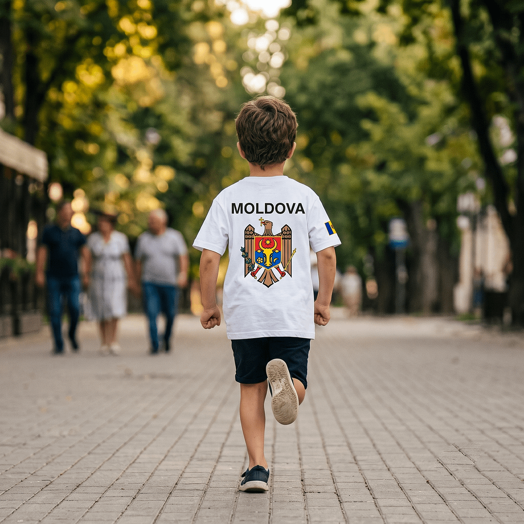 Tricou cu Moldova pentru COPII