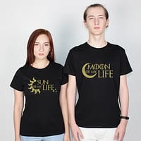 Tricouri pentru cupluri - Moon&Sun