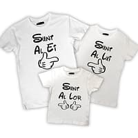 Set tricouri familie - Sunt al lor