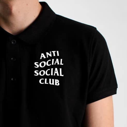 Tricou POLO Bărbatesc - Anti social club