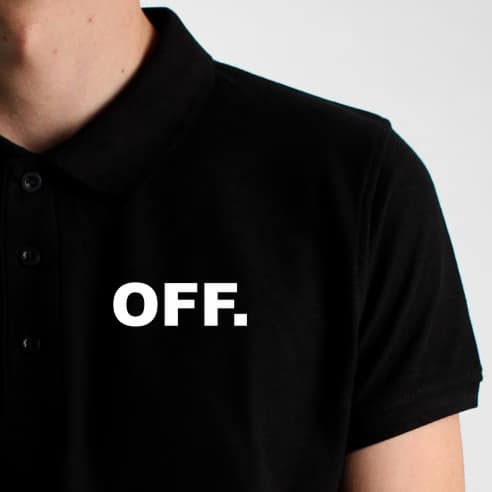 Tricou POLO Bărbatesc - OFF