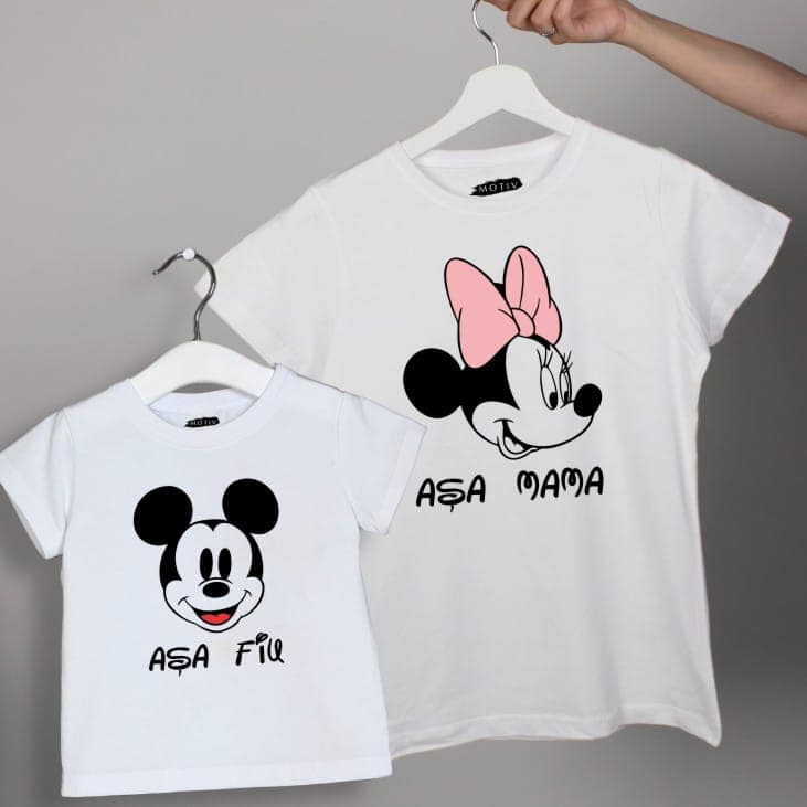 Set tricouri mamă fiu - Minnie Mouse