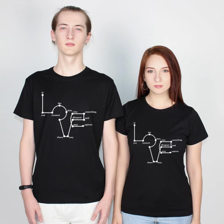 Tricouri pentru cupluri - Love