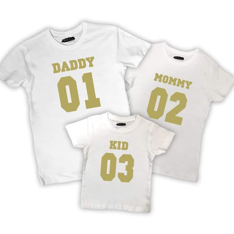 Set tricouri familie - Family 01