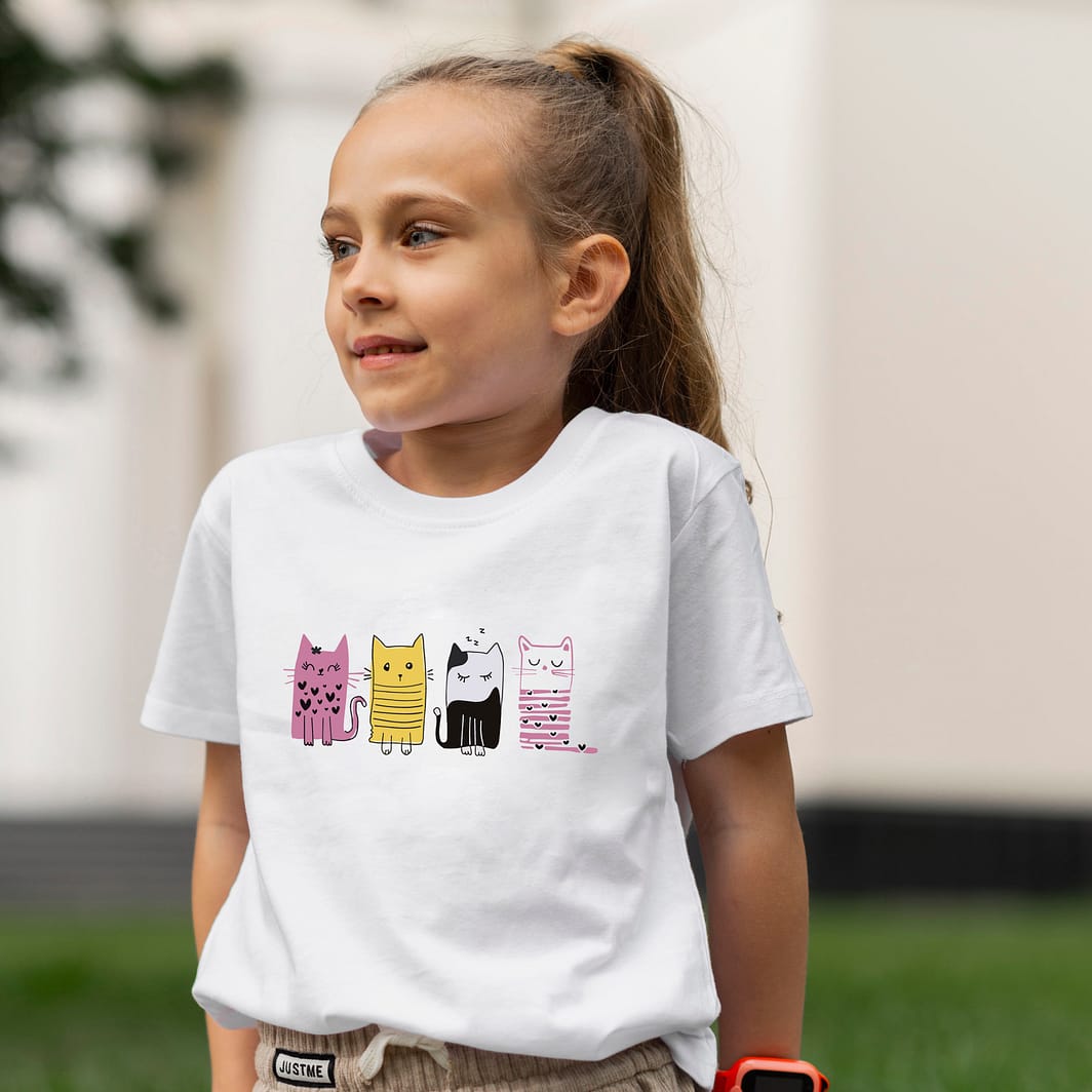 Tricou copil - Cute cats