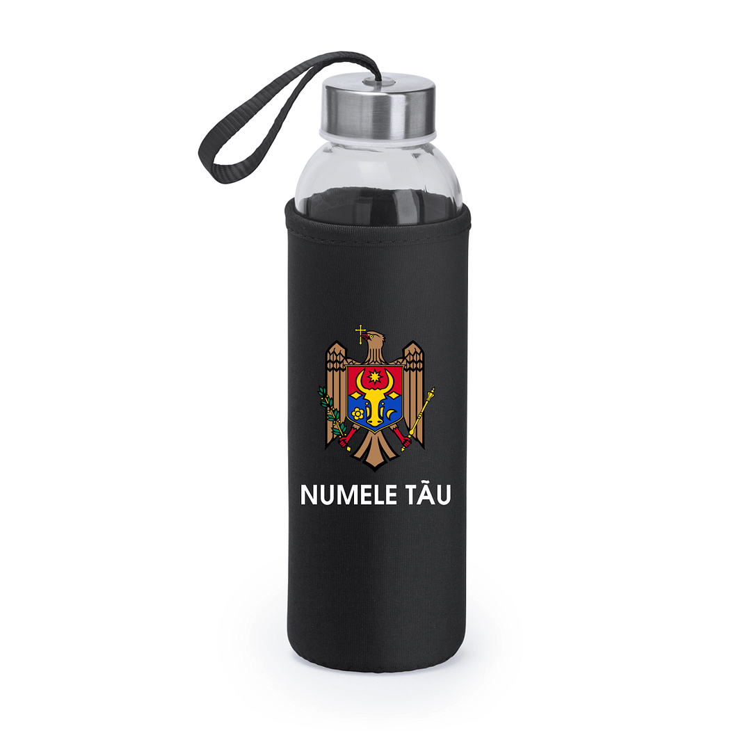 Sticla - cu numele tău